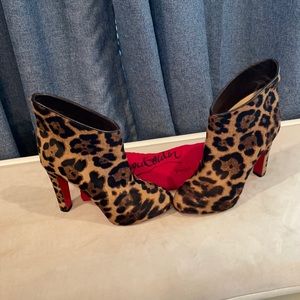 Christian Louboutin booty heels